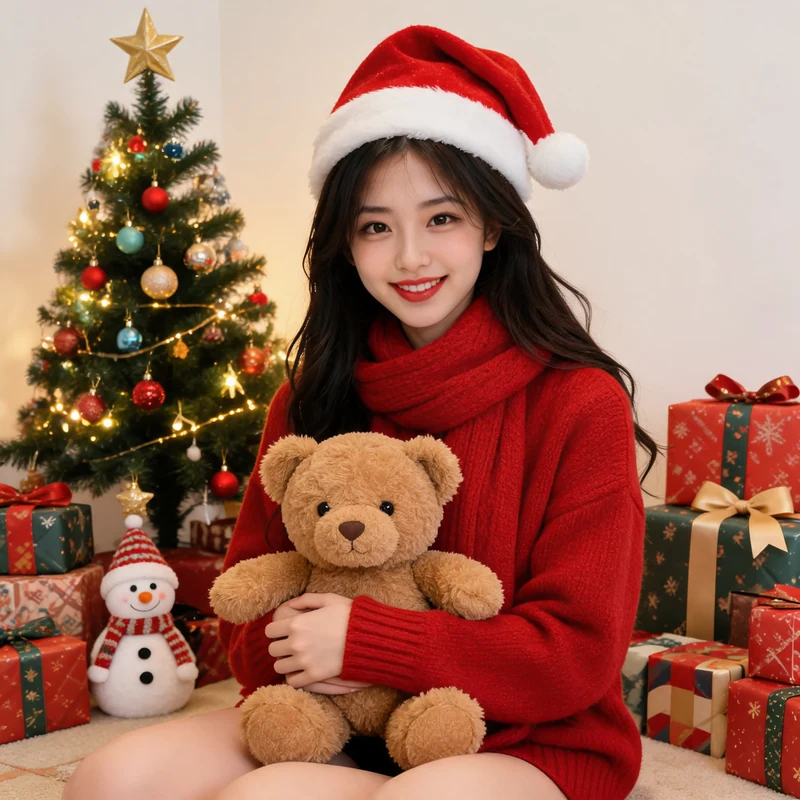Merry Christmas · AI female style preview