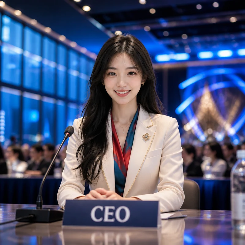 Business conference·AI female style preview