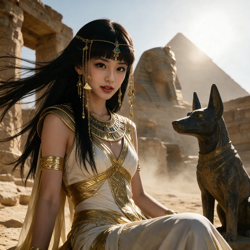 Egypt check-in · AI female style preview