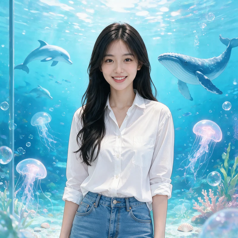 Ocean Adventure · AI Female Style Preview
