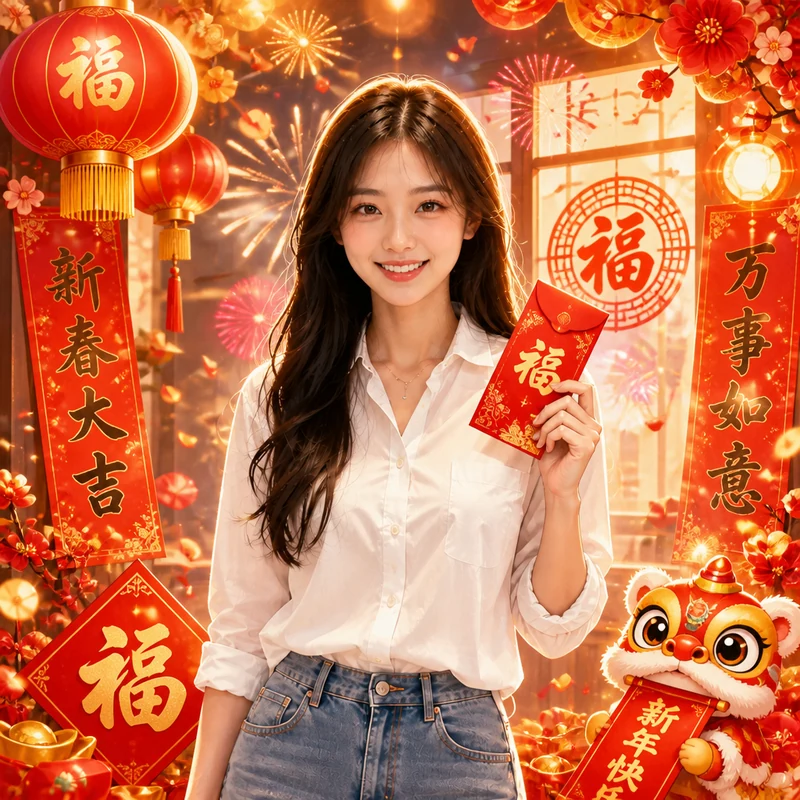 New Year Event · AI Female Style Preview