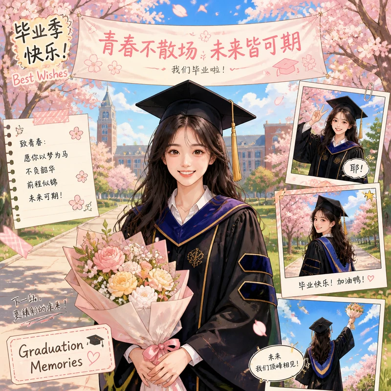 Graduation Season · AI Female Style Preview