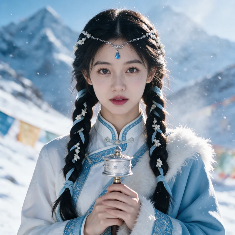 Ice and Snow Tibetan · AI female style preview