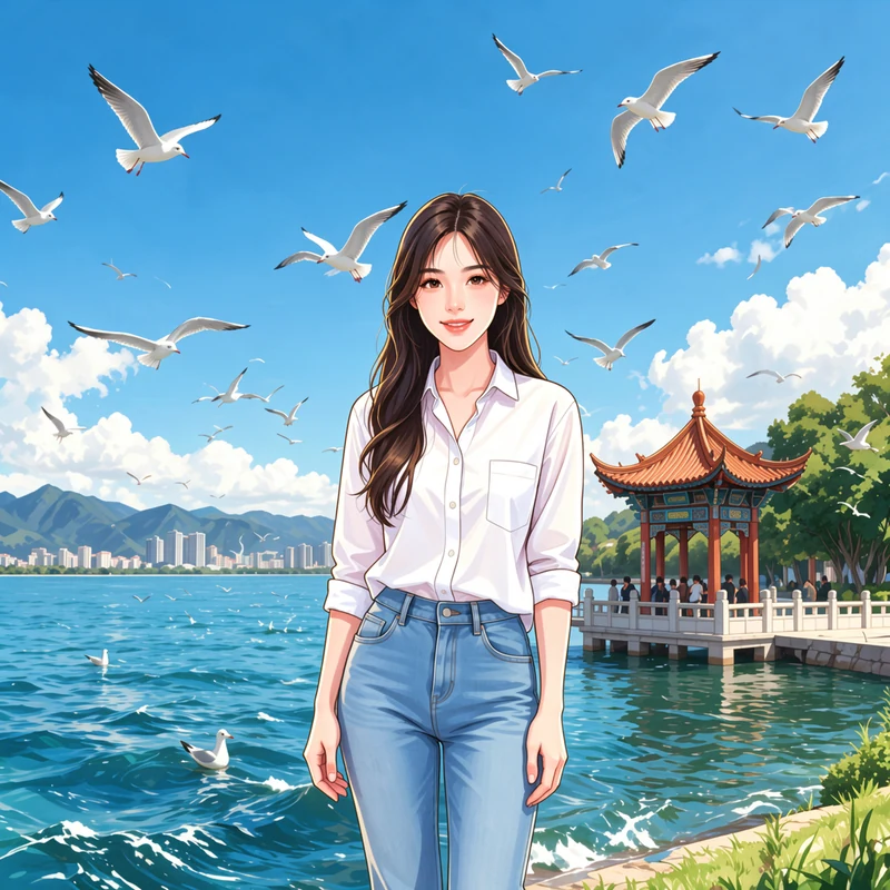Dianchi · AI female style preview
