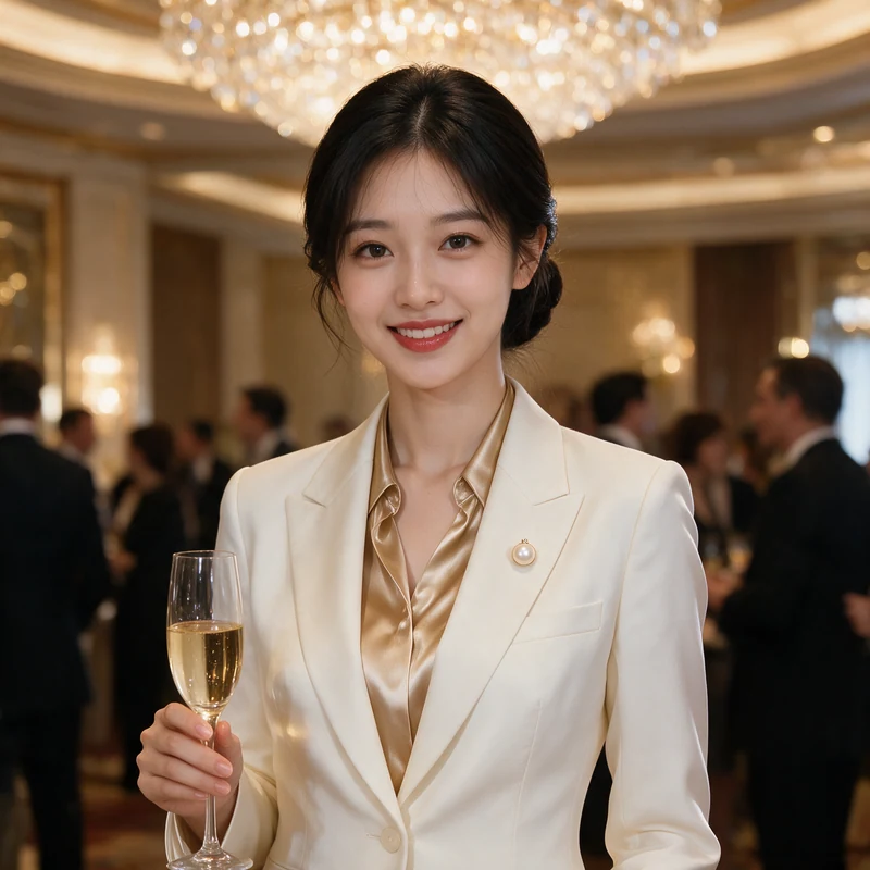 Business dinner·AI female style preview