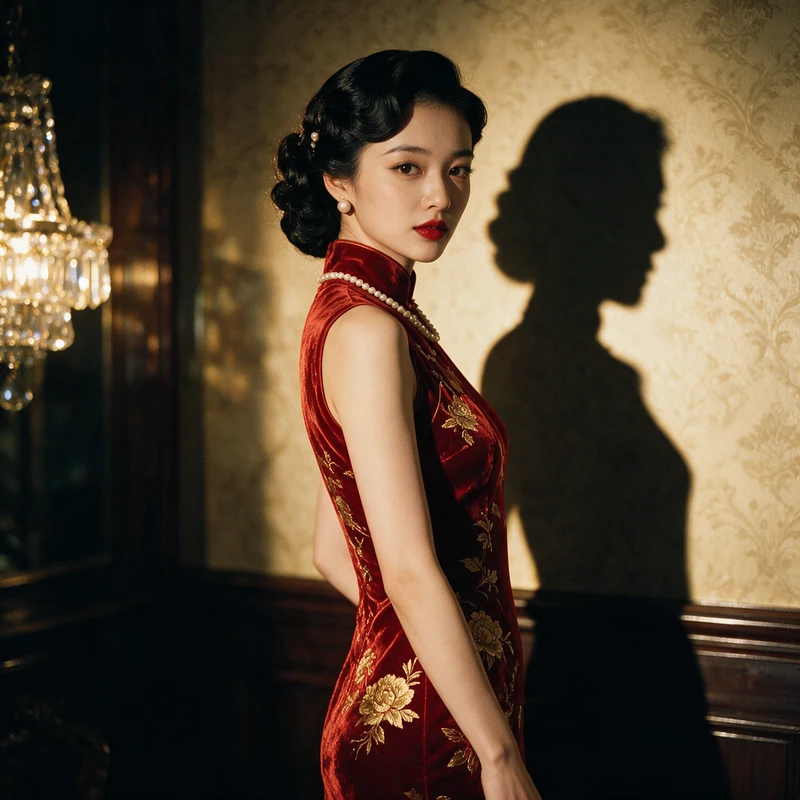 Cool cheongsam · AI female style preview