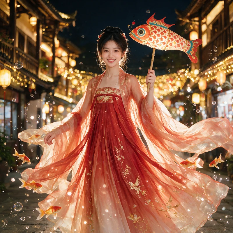Hanfu Koi · AI female style preview