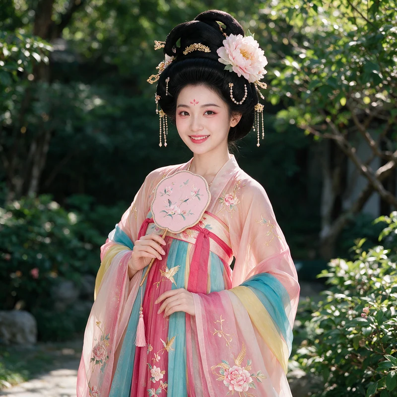 Peony Huashang·AI female style preview