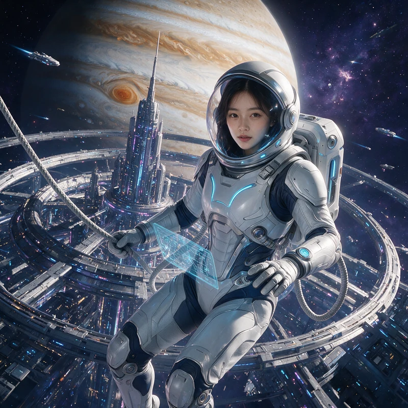 Interstellar Travel · AI Female Style Preview